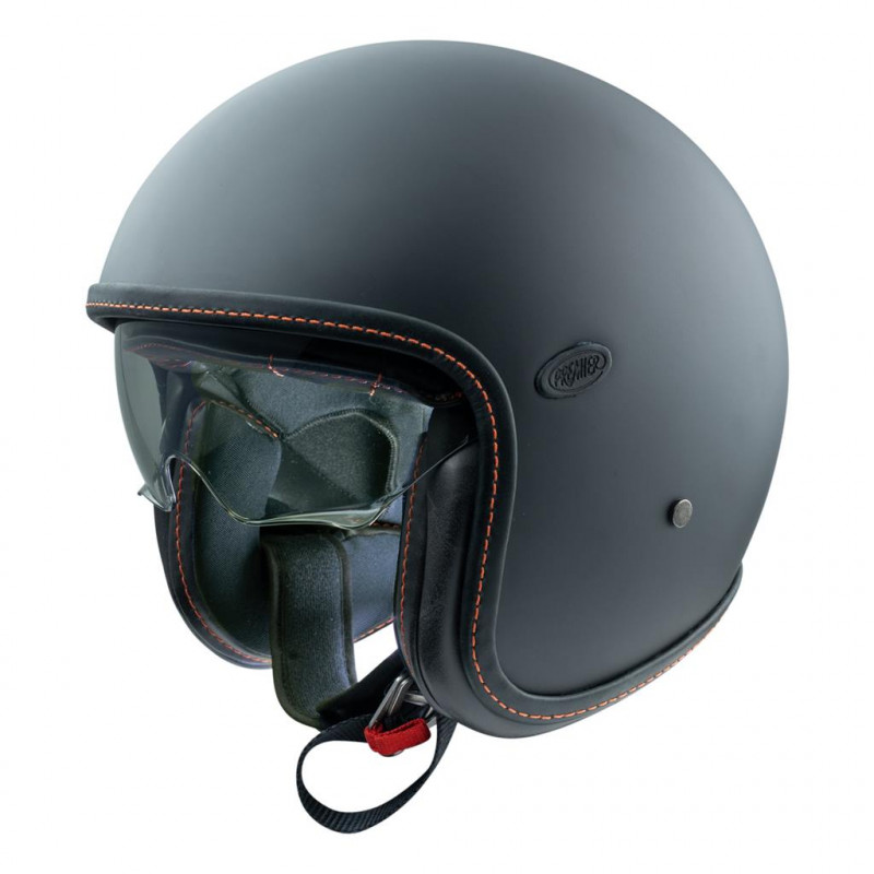 Premier helmets Casque Jet Vintage NX Noir