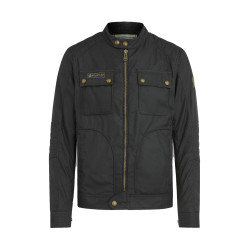 Blouson BelstaffROBERTS COTON WAX8OZ BLACK