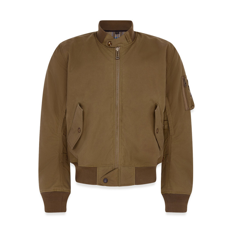 Blouson BRECON BOMBER BELSTAFF OLIVE Blouson BRECON BOMBER BELSTAFF OLIVE