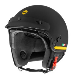 Casque Helmo Milano Fuoriporta Visor noir-jaune