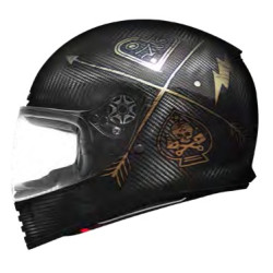 Casque Premier THUNDER CARBON NX GOLD CHROMED