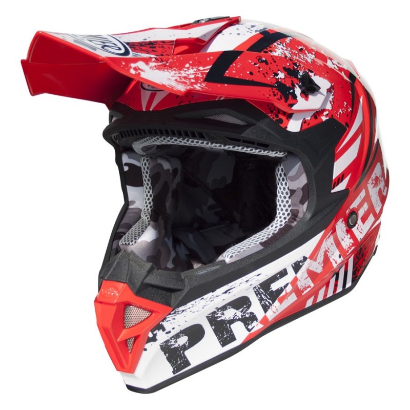 Casque Premier EXIGE ZX2 DÉCO Intégral Cross