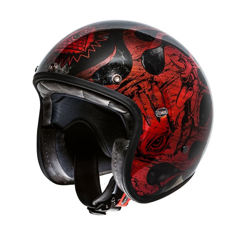 Casque Premier LE PETIT DB RED CHROMED